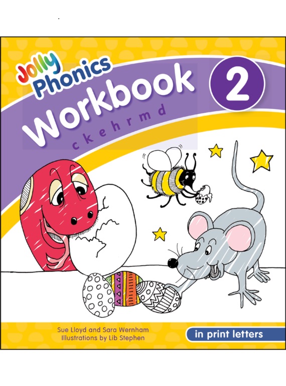 ワークブック Jolly Phonics Workbook 2in Print Letters 新版